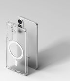 Ringke Fusion Magnetic MagSafe Dėklas, skirtas Samsung Galaxy S26 - Transparent -- Samsung Galaxy S26