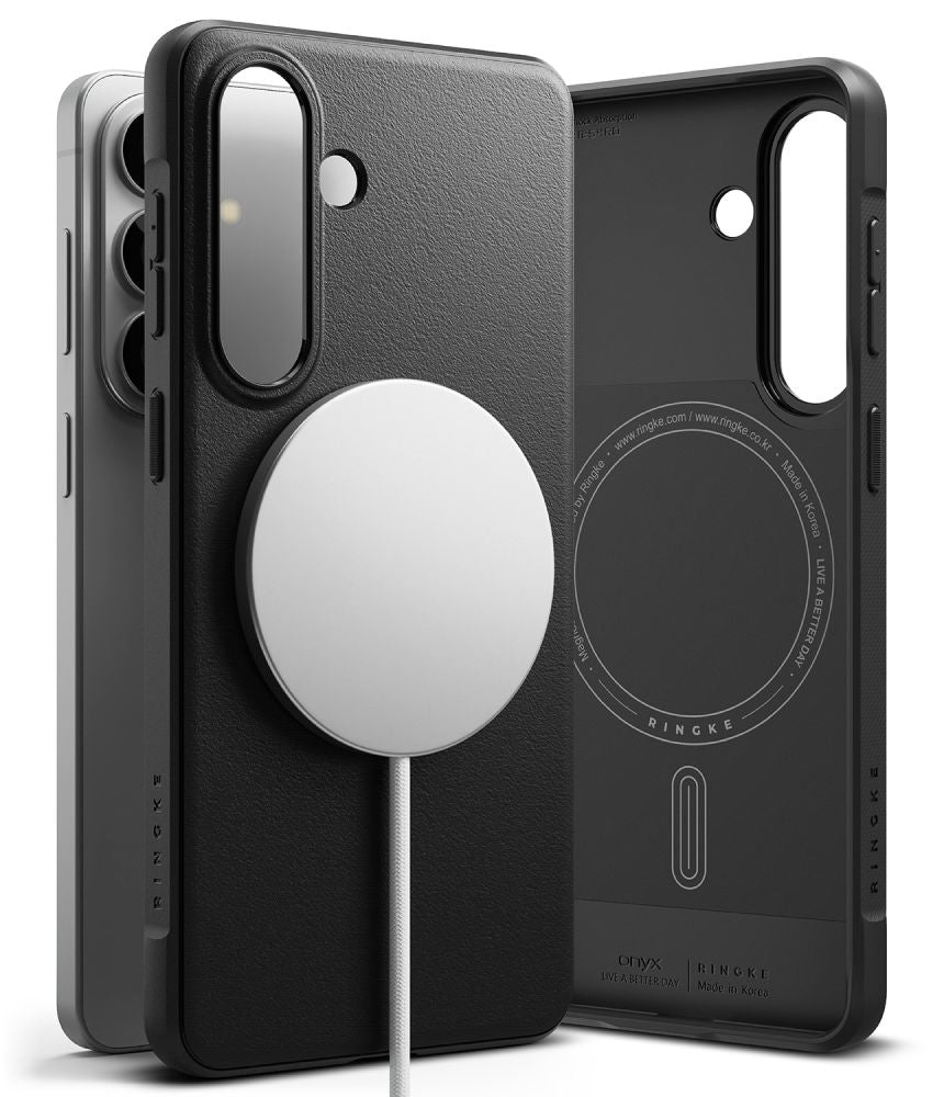Ringke Onyx Magsaugus dėklas, skirtas Samsung Galaxy S26 - juodas -- Samsung Galaxy S26