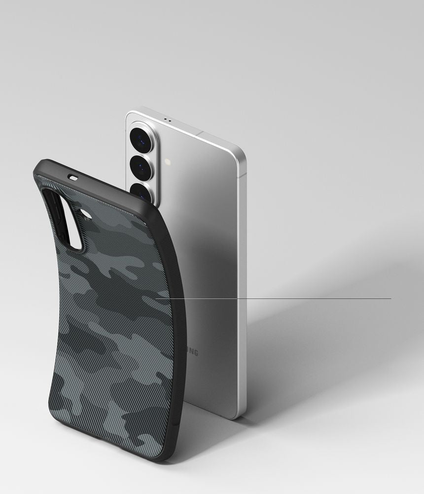 Ringke Onyx Magsaugus dėklas, skirtas Samsung Galaxy S26 - pilka ir juoda -- Samsung Galaxy S26