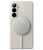 Ringke Silicone MagSafe Dėklas, skirtas Samsung Galaxy S26 - Beige -- Samsung Galaxy S26