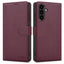 Tech-Protect Wallet dėklas, skirtas Samsung Galaxy A36 / A56 / A37 5G - Burgundy -- Samsung Galaxy A36 5G
