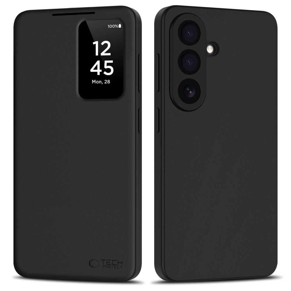 Tech-Protect Wallet dėklas, skirtas Samsung Galaxy A37 5G - juodas -- Samsung Galaxy A37