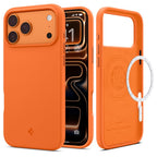 Spigen Silicone Fit Mag MagSafe dėklas iPhone 17 Pro Max - oranžinis -- iPhone 17 Pro Max