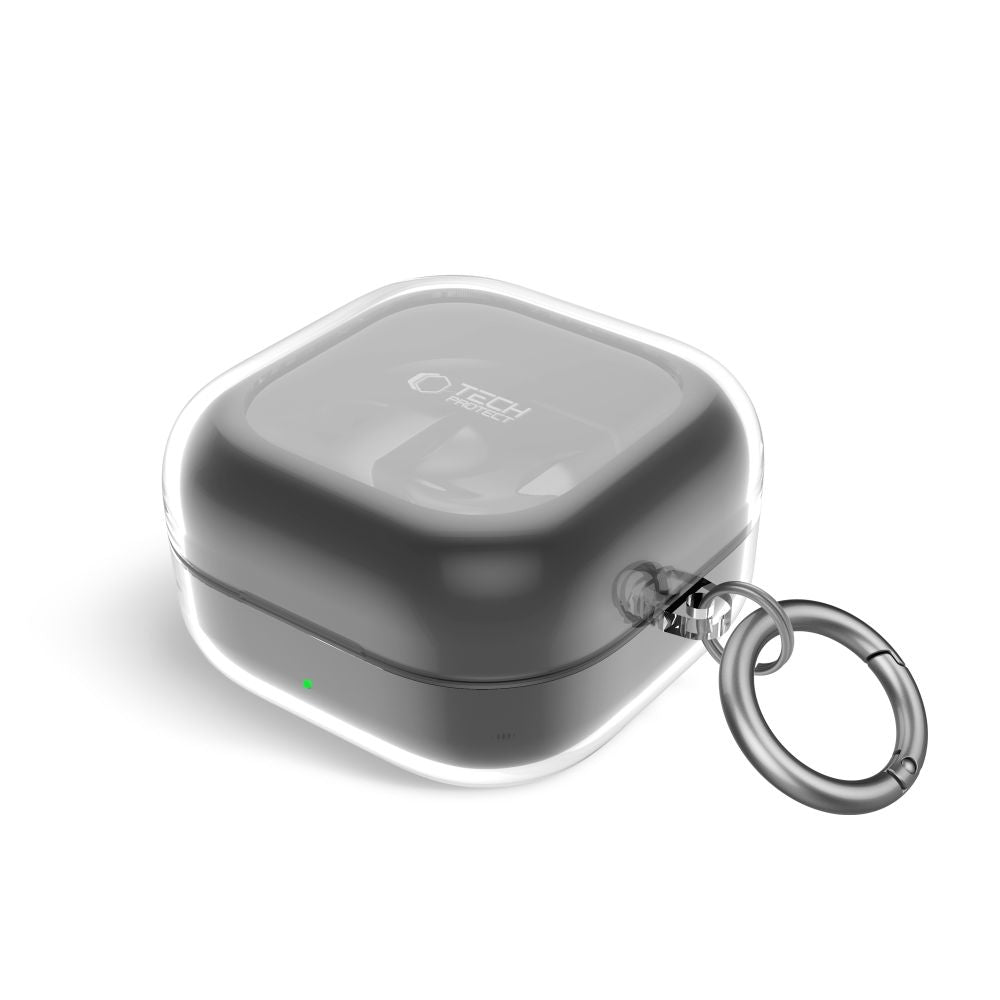 Tech-Protect FlexAir dėklas, skirtas Samsung Galaxy Buds 4 / Buds 4 Pro – skaidrus -- Samsung Galaxy Buds 4 / Samsung...