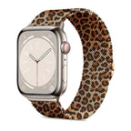 Tech-Protect Lamano dirželis Apple Watch 40 / 41 / 42 mm - ruda ir juoda -- Apple Watch 40