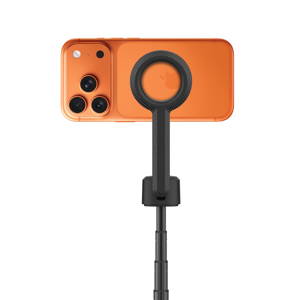 Tech-Protect L10S Bluetooth Selfie Lazdelė Trikojis – Juoda ir Oranžinė -- Selfie Sticks & Tripods