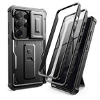 Tech-Protect Kevlar Cam+ dėklas, skirtas Samsung Galaxy S26 Ultra - Black -- Samsung Galaxy S26 Ultra