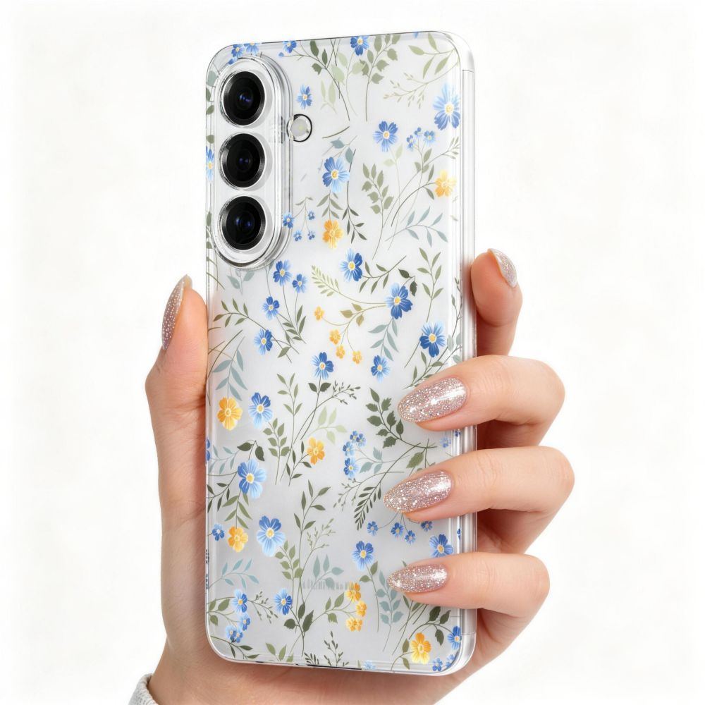 Tech-Protect FlexAir dėklas, skirtas Samsung Galaxy A37 5G - Multicolor Flowers -- Samsung Galaxy A37 5G