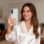 Tech-Protect FlexAir dėklas, skirtas Samsung Galaxy A37 5G - Multicolor Flowers -- Samsung Galaxy A37 5G