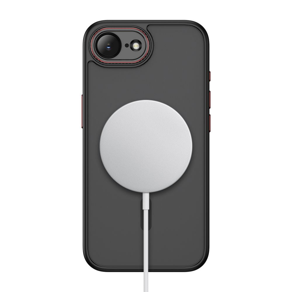 Tech-Protect MagCam dėklas, skirtas iPhone 16e / 17e – permatomas -- iPhone 16e / iPhone 17e