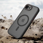 Tech-Protect MagCam dėklas, skirtas iPhone 16e / 17e – permatomas -- iPhone 16e / iPhone 17e