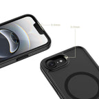 Tech-Protect MagRack MagSafe Dėklas, skirtas iPhone 16e / 17e - juodas -- iPhone 16e / iPhone 17e