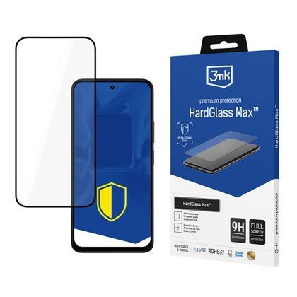 Reinforced Full Screen Tempered Glass 3mk HardGlass Max Black ZXQTOKEN8KQXZ ZQQZ0 15 5G -- Cell phone tempered glass