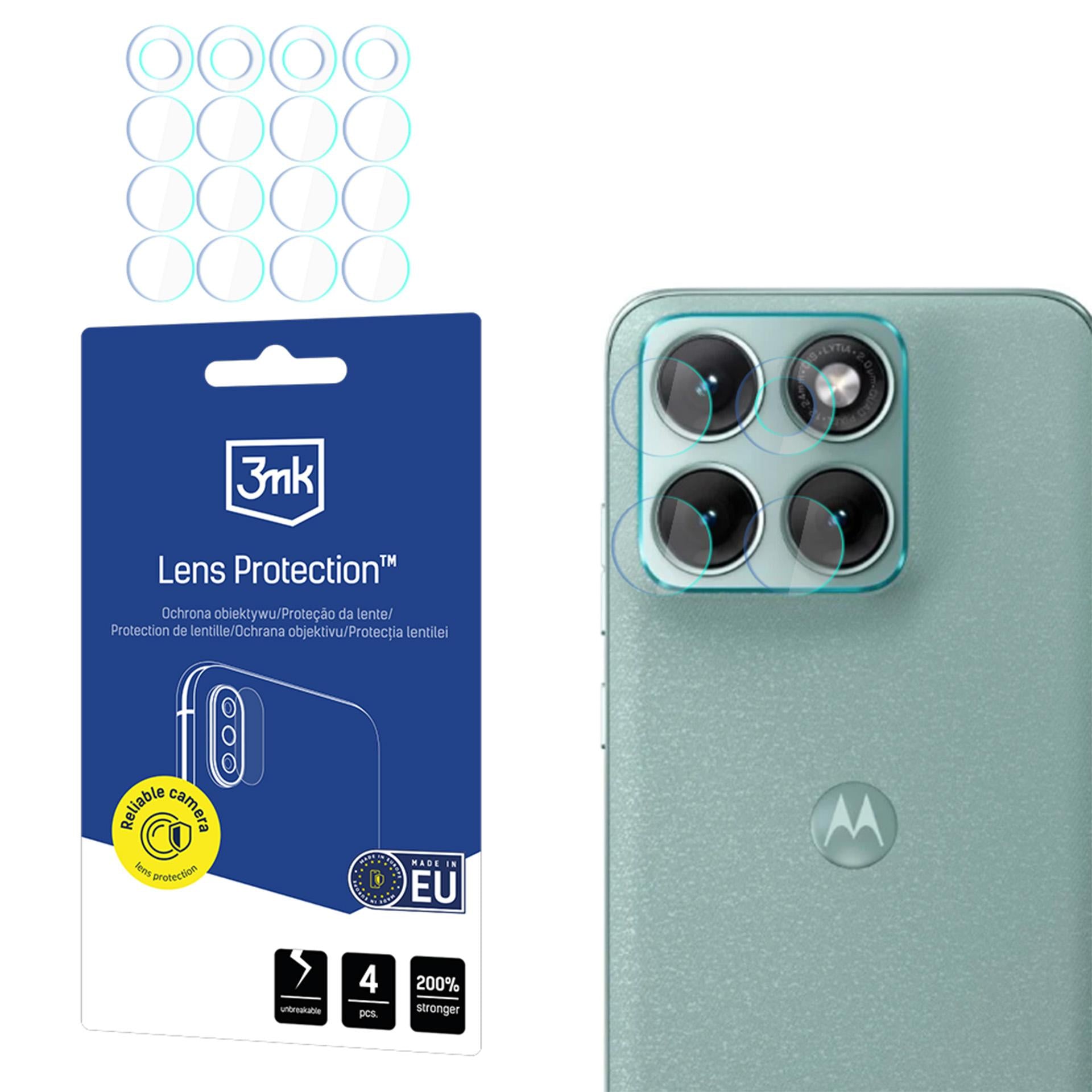 3mk Lens Protection™ Hybrid Camera Lens Glass, skirtas Motorola Edge 70 Fusion -- Motorola Edge 70 Fusion