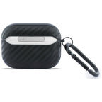 BMW Carbon Metal Lo__X3__o dėklas, skirtas AirPods Pro 3 - Black