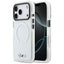 BMW M IML smūgiams atsparus metalinis Logos MagSafe Dėklas, skirtas iPhone 17 Pro - Clear