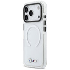 BMW M IML smūgiams atsparus metalinis Logos MagSafe Dėklas, skirtas iPhone 17 Pro - Clear