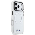 BMW M IML smūgiams atsparus metalinis Logos MagSafe Dėklas, skirtas iPhone 17 Pro - Clear