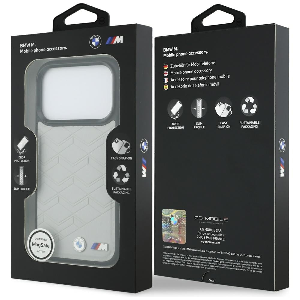BMW M formos Logo MagSafe Dėklas, skirtas iPhone 17 Pro Max - Gray