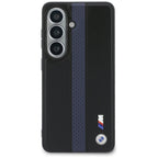 BMW Perforated Stripe Logo MagSafe dėklas Samsung Galaxy S26 - Mėlynas -- Samsung Galaxy S26