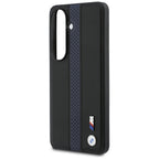 BMW Perforated Stripe Logo MagSafe dėklas Samsung Galaxy S26 - Mėlynas -- Samsung Galaxy S26