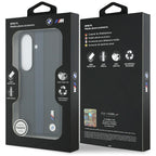 BMW Perforated Stripe Logo MagSafe dėklas Samsung Galaxy S26 - Mėlynas -- Samsung Galaxy S26