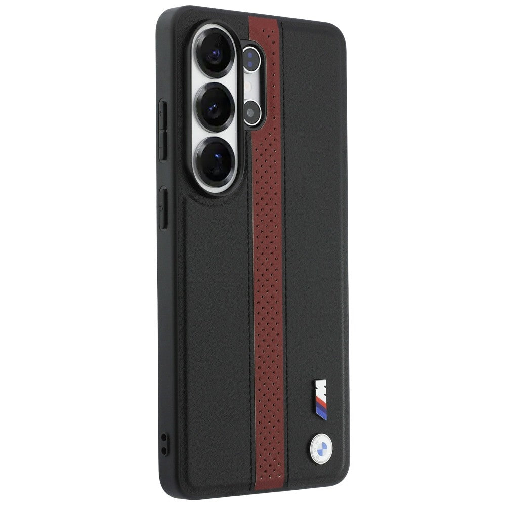 BMW Perforuota juostelė Logo MagSafe Dėklas, skirtas Samsung Galaxy S26 Ultra - Red