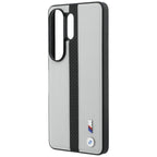 BMW Perforuota juostelė Logo MagSafe Dėklas, skirtas Samsung Galaxy S26 Ultra - Gray