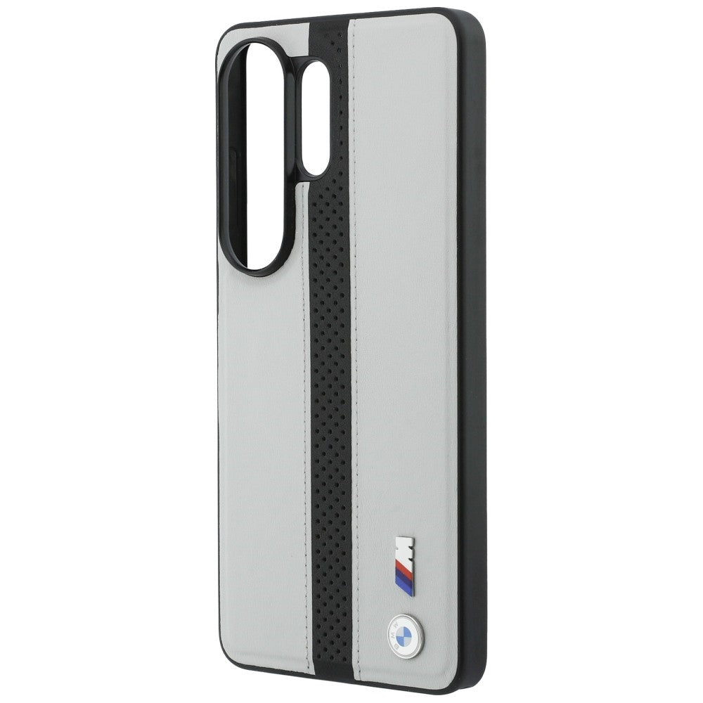 BMW Perforuota juostelė Logo MagSafe Dėklas, skirtas Samsung Galaxy S26 Ultra - Gray