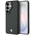 BMW Sign Magnetic Carbon Fiber MagSafe Dėklas, skirtas Samsung Galaxy S26 Ultra - Black