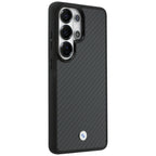 BMW Sign Magnetic Carbon Fiber MagSafe Dėklas, skirtas Samsung Galaxy S26 Ultra - Black