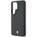 BMW Sign Magnetic Carbon Fiber MagSafe Dėklas, skirtas Samsung Galaxy S26 Ultra - Black
