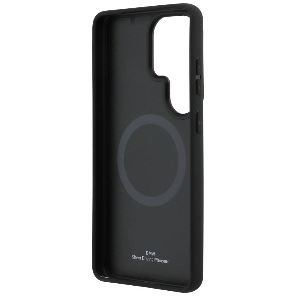 BMW Sign Magnetic Carbon Fiber MagSafe Dėklas, skirtas Samsung Galaxy S26 Ultra - Black