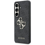 Guess 4G Big Metal Logo dėklas Samsung Galaxy S26 - Juodas -- Samsung Galaxy S26