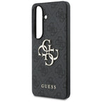 Guess 4G Big Metal Logo dėklas Samsung Galaxy S26 - Juodas -- Samsung Galaxy S26