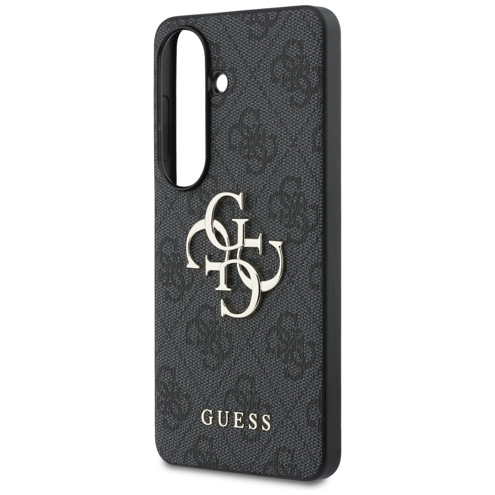 Guess 4G Big Metal Logo dėklas Samsung Galaxy S26 - Juodas -- Samsung Galaxy S26