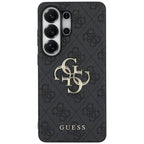 Guess 4G Big Metal Logo dėklas skirtas Samsung Galaxy S26 Ultra - Juoda -- Samsung Galaxy S26 Ultra