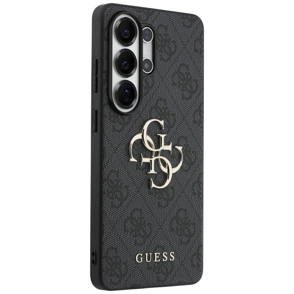 Guess 4G Big Metal Logo dėklas skirtas Samsung Galaxy S26 Ultra - Juoda -- Samsung Galaxy S26 Ultra