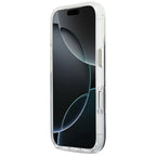 Guess IML Gradient Script Metal MagSafe Dėklas, skirtas iPhone 17 Pro - Black