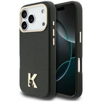 Karl Lagerfeld Karl Head Logo MagSafe Dėklas, skirtas iPhone 17 Pro - Black