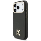 Karl Lagerfeld Karl Head Logo MagSafe Dėklas, skirtas iPhone 17 Pro - Black