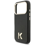 Karl Lagerfeld Karl Head Logo MagSafe Dėklas, skirtas iPhone 17 Pro - Black