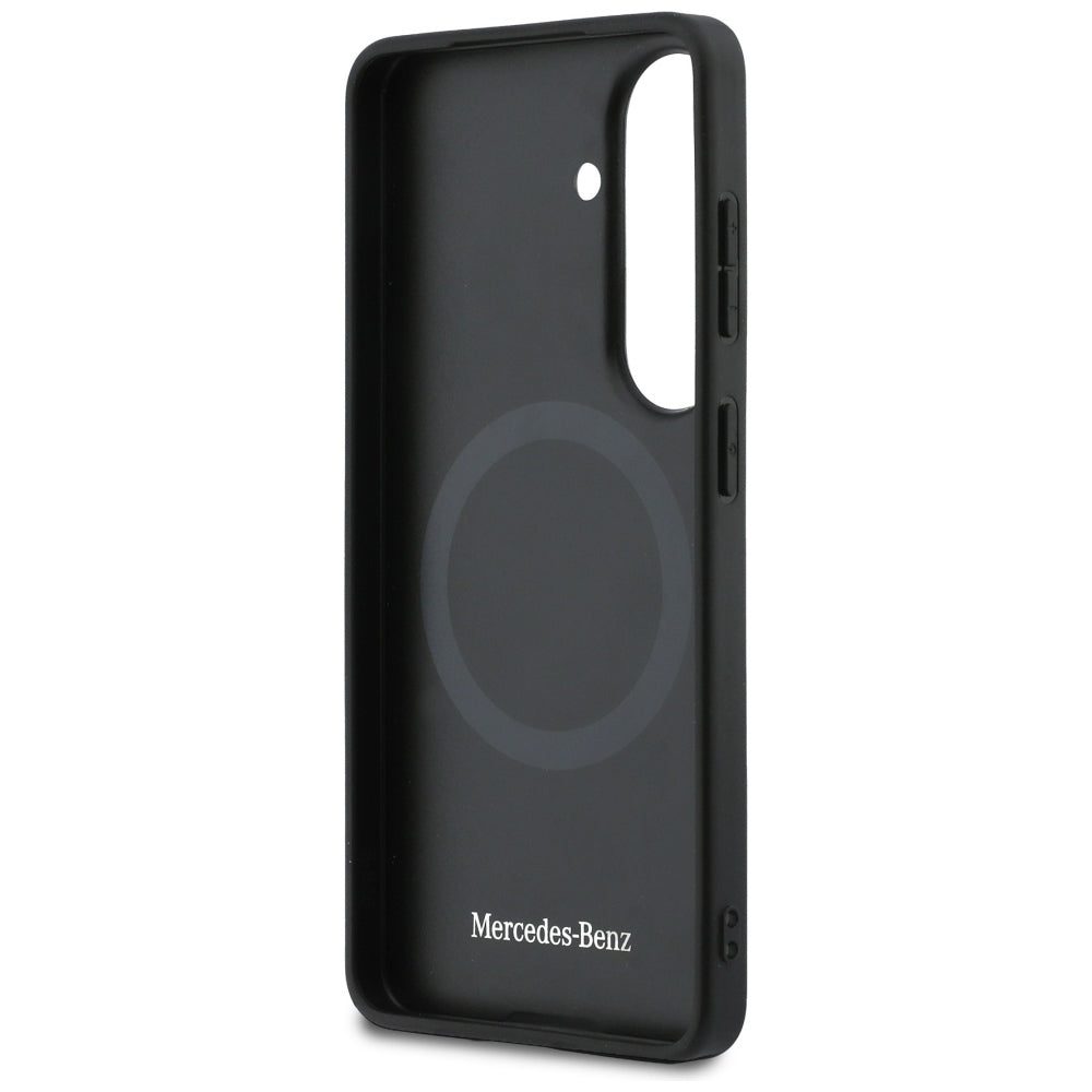 Mercedes Vintage Logo MagSafe Dėklas, skirtas Samsung Galaxy S26 - Black