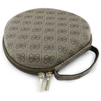 Guess Carry Box ausinių dėklas - rudas