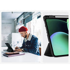 Tech-Protect SmartCase rašiklio dėklas, skirtas Xiaomi Pad 7 / 7 Pro / 8 / 8 Pro 11.2 – juodas -- Xiaomi Pad 7 / Xiaomi 7...
