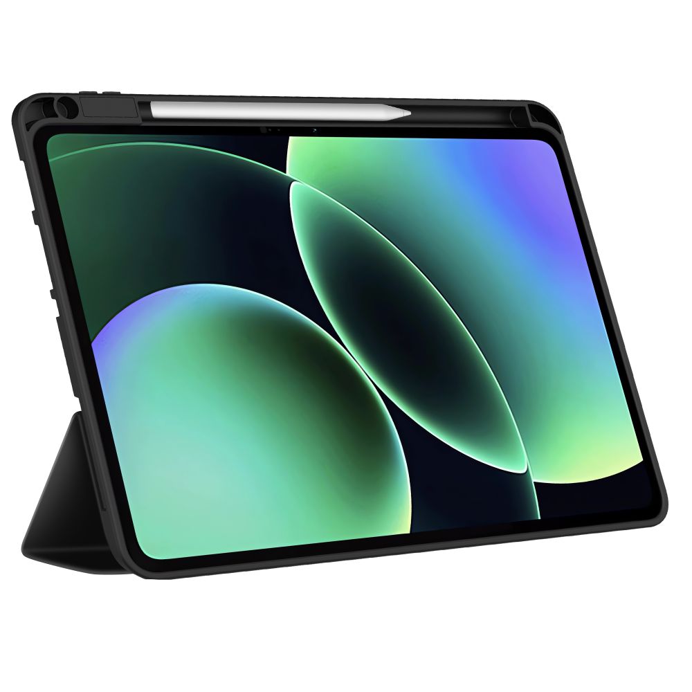Tech-Protect SmartCase rašiklio dėklas, skirtas Xiaomi Pad 7 / 7 Pro / 8 / 8 Pro 11.2 – juodas -- Xiaomi Pad 7 / Xiaomi 7...