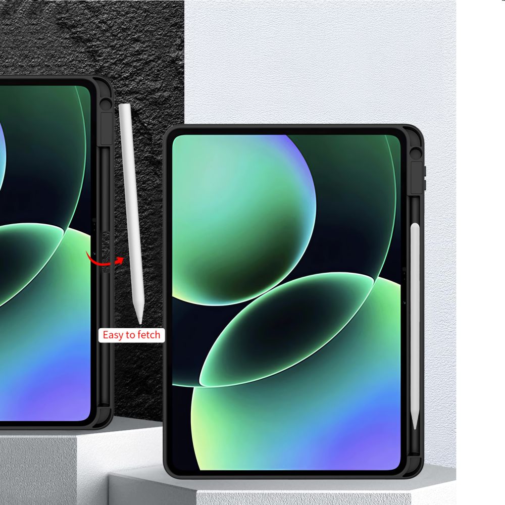 Tech-Protect SmartCase rašiklio dėklas, skirtas Xiaomi Pad 7 / 7 Pro / 8 / 8 Pro 11.2 – juodas -- Xiaomi Pad 7 / Xiaomi 7...