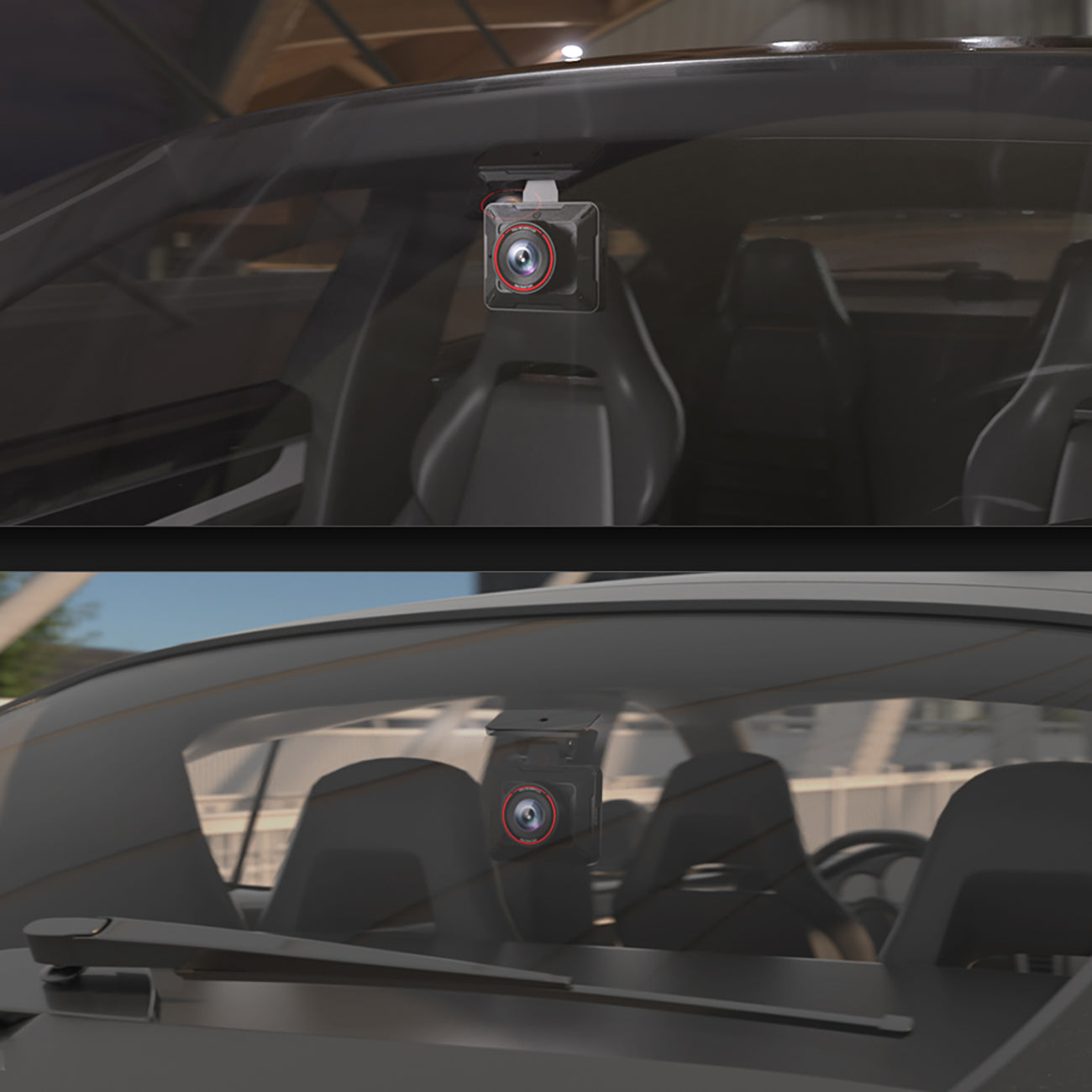 AKEEYO P1 automobilio kameros vaizdo įrašytuvas FullHD 30fps - juoda -- Cycling Accessories