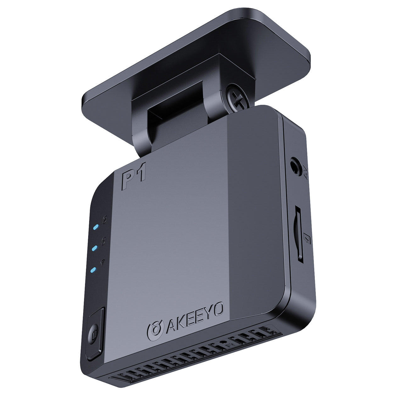 AKEEYO P1 automobilio kameros vaizdo įrašytuvas FullHD 30fps - juoda -- Cycling Accessories