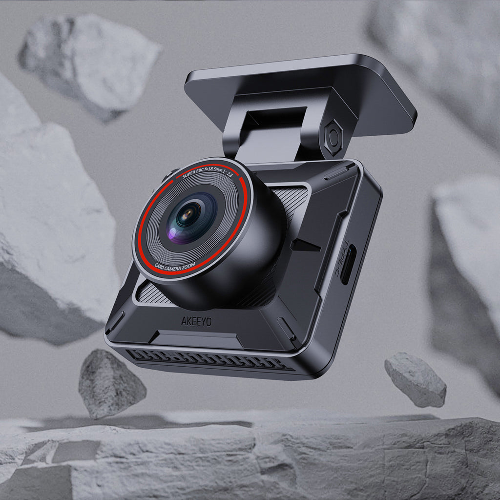 AKEEYO P1 automobilio kameros vaizdo įrašytuvas FullHD 30fps - juoda -- Cycling Accessories